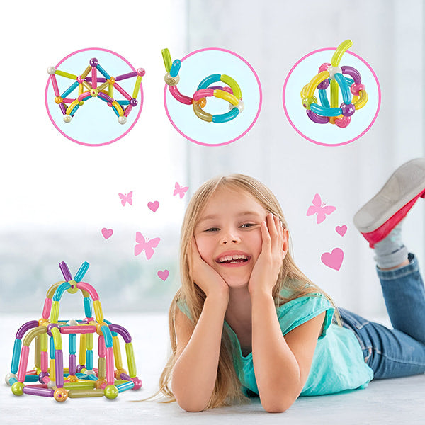 Set magnetnih kocki za djecu (42 komada)