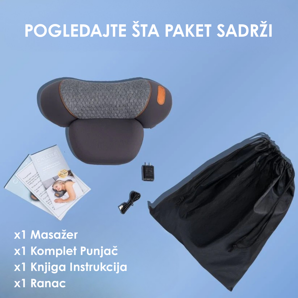 Masažni jastuk za vrat
