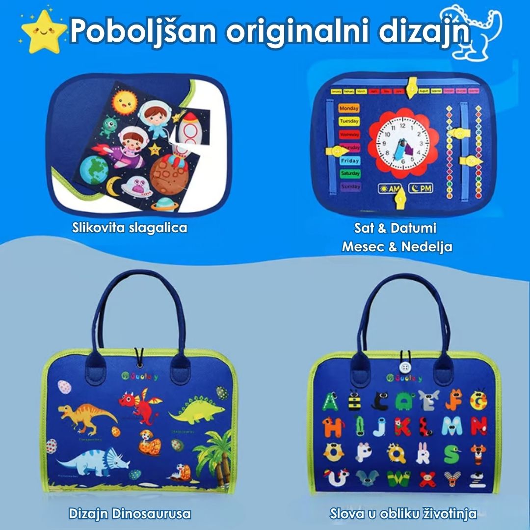 EduBag Kids – Montesori torbica za učenje i igru