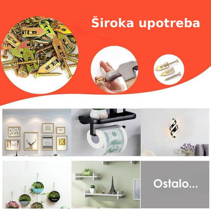 Komplet ankera sa zavrtnjima (set od 50 kom)