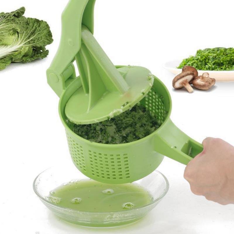 1pcs Multi-functional Water Squeezer Household Vegetable Stuffing Dehydrator Fruit Squeeze