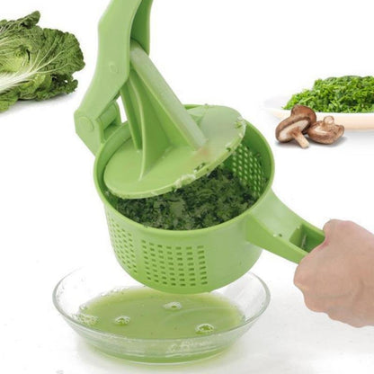 1pcs Multi-functional Water Squeezer Household Vegetable Stuffing Dehydrator Fruit Squeeze