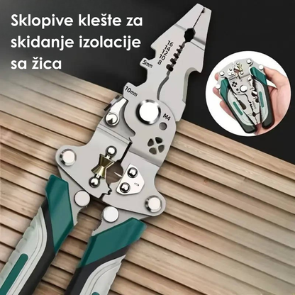 Profesionalna Višenamjenska Kliješta za Električare