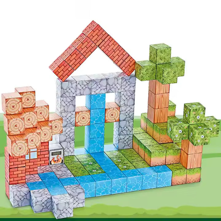 Minecraft magnetne kocke sa 10 ili 20 svijetlećih kockica