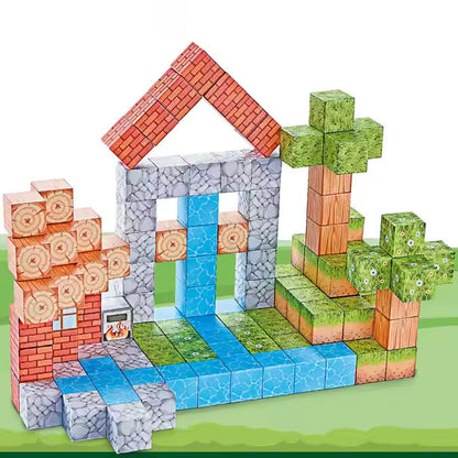 Minecraft magnetne kocke sa 10 ili 20 svijetlećih kockica