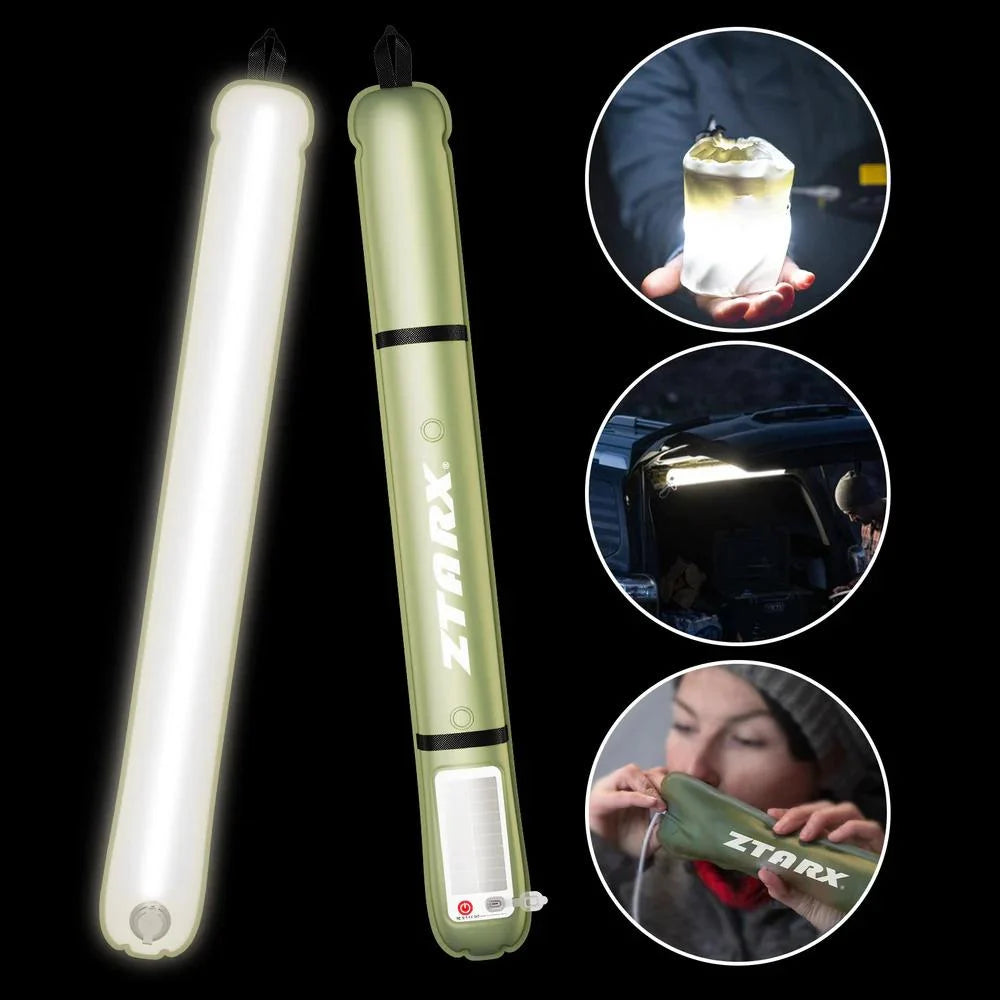 LED kamp lampa – solarno i USB punjenje