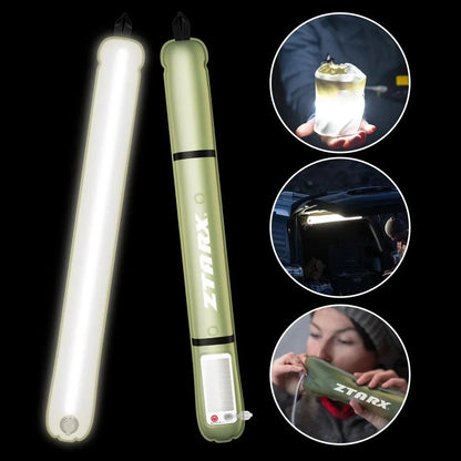 LED kamp lampa – solarno i USB punjenje