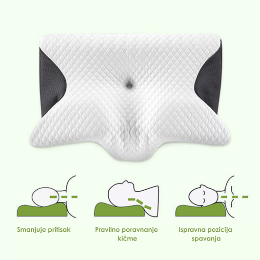 Ergonomski Jastuk za Spavanje