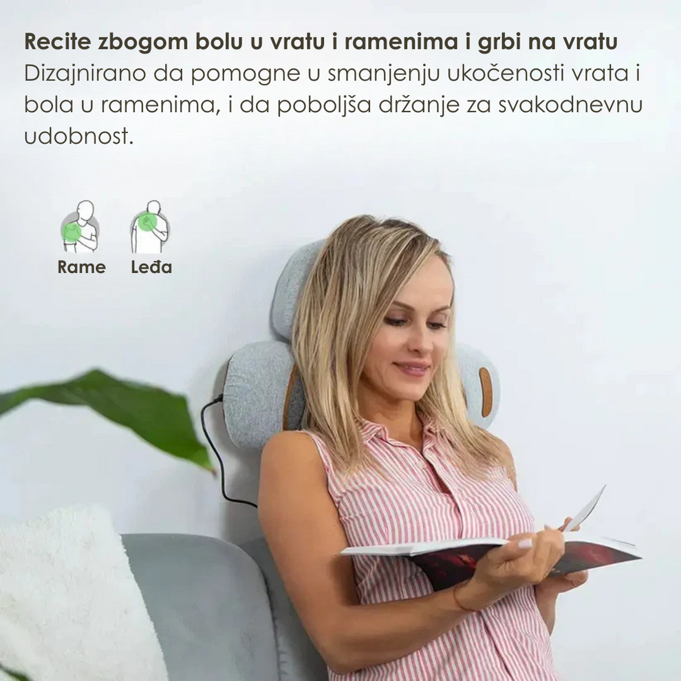 Masažni jastuk za vrat