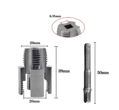 Alat za Unutrašnje i Spoljašnje Navoje Cijevi (Set od 2 Komada)