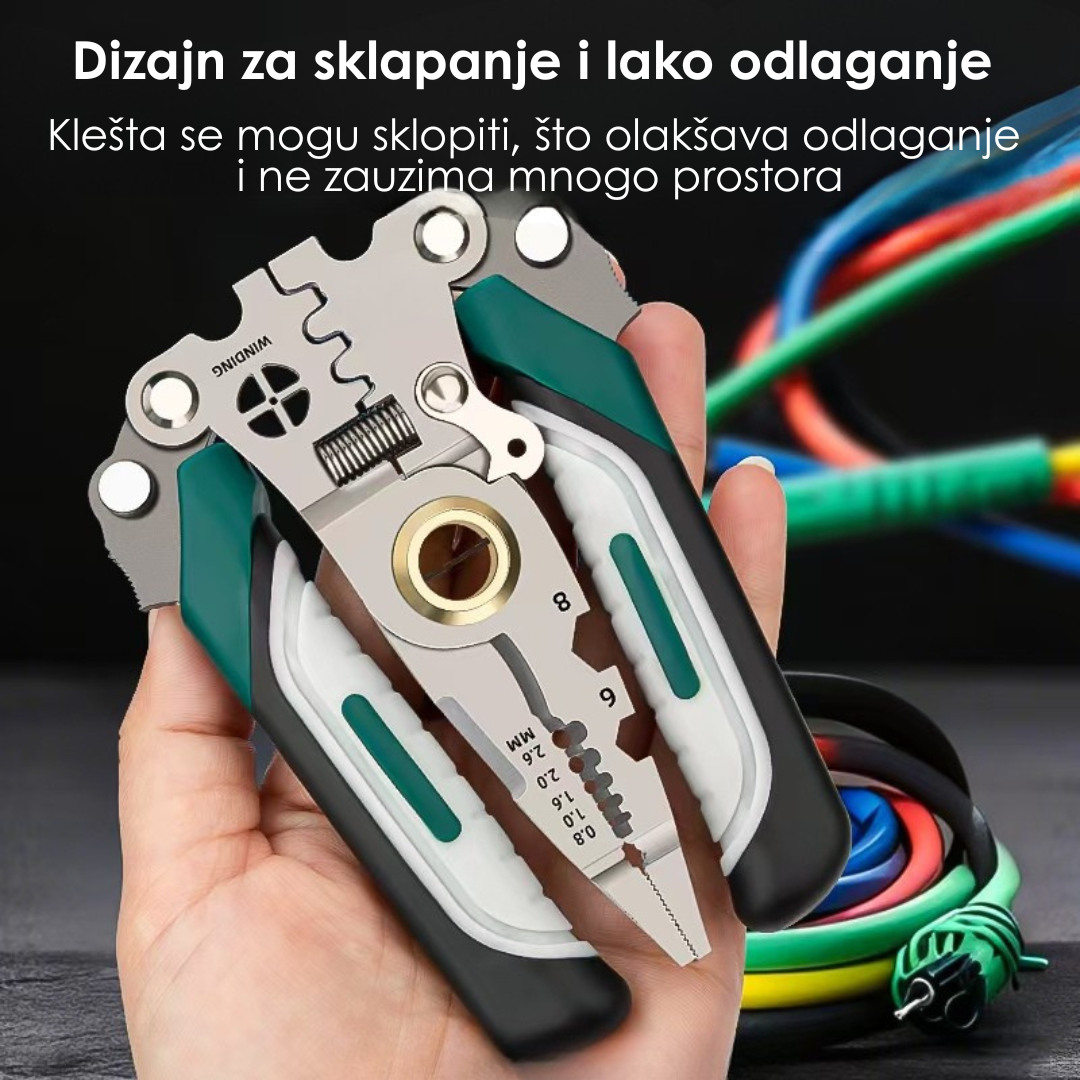 Profesionalna Višenamjenska Kliješta za Električare
