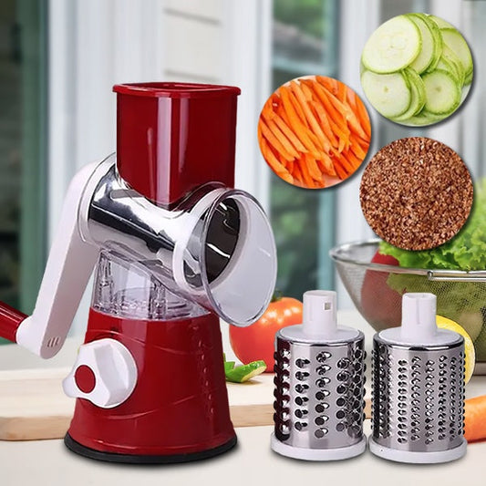 CUTERO 3-u-1 Profesionalni Rezač, Rende i Sjeckalica za Kuhinju