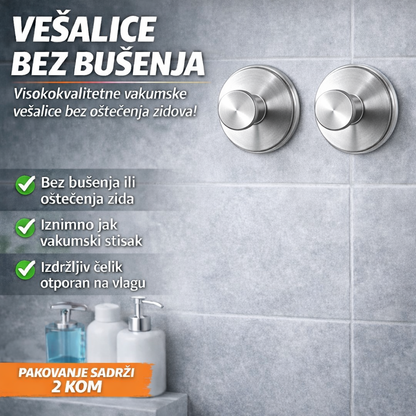 Visokokvalitetne Vakumske vješalice , set od 2 Komada