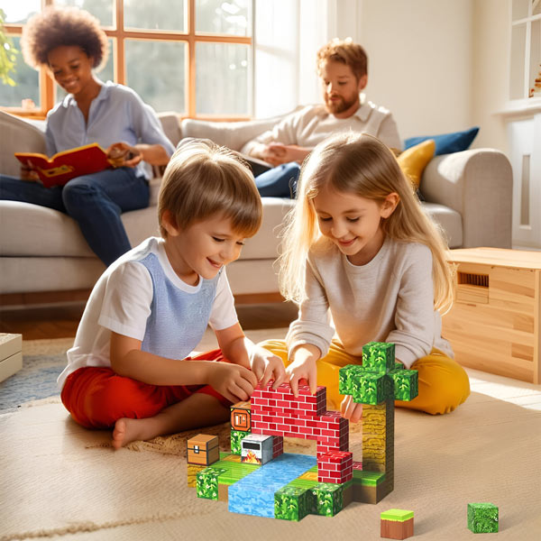 Minecraft magnetne kocke sa 10 ili 20 svijetlećih kockica