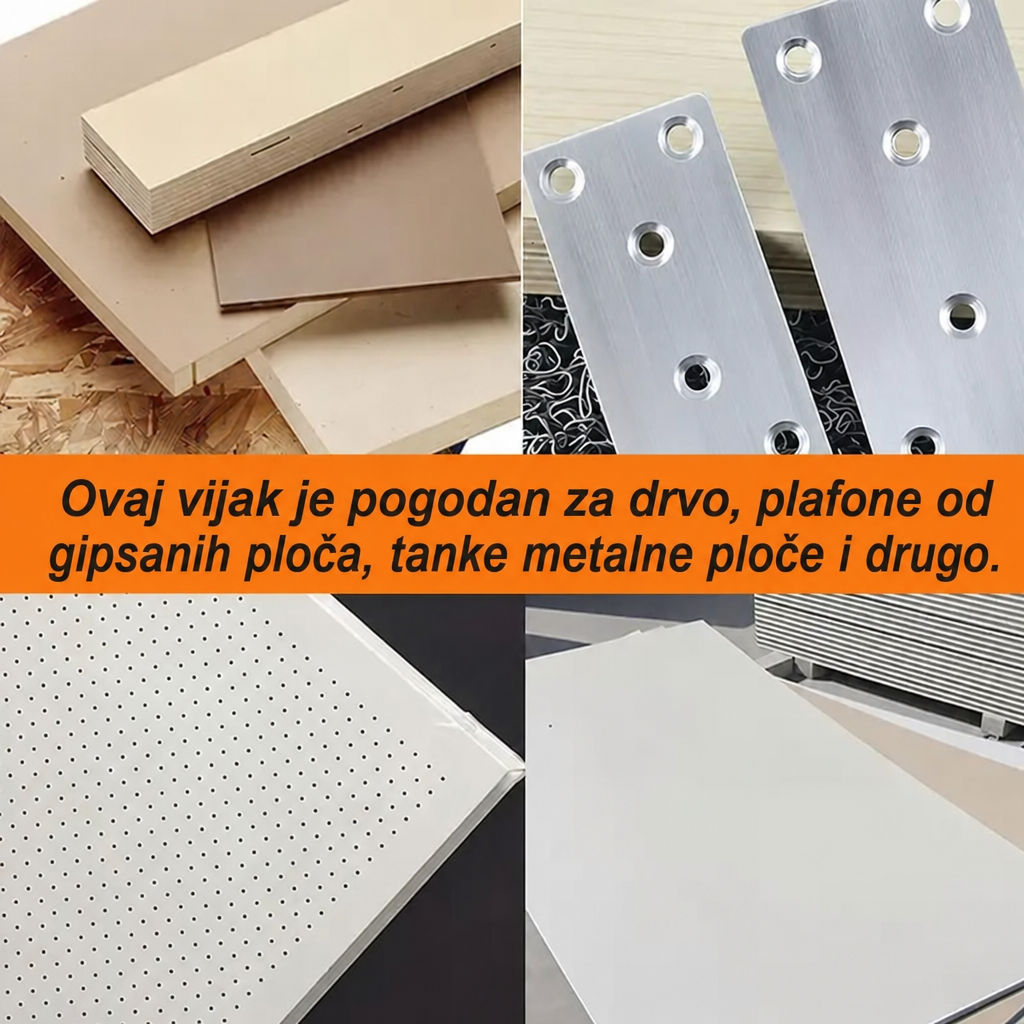 GripFix Zakivne Matice (30Kom)